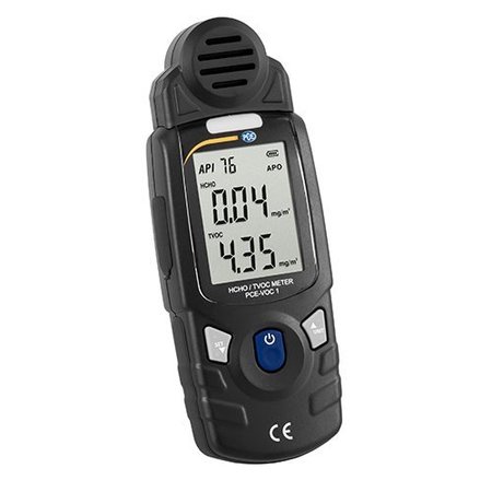 PCE INSTRUMENTS VOC Gas Detector, TVOC Range: 0.00 to 9.99 ppm PCE-VOC 1